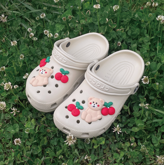 ｜malling booth｜ Bebe & Cherry Silicon Shoe Charm