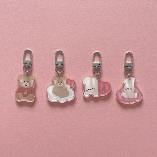 ｜malling booth｜ Sugar Friends Acrylic Keyring