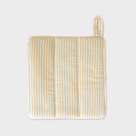 ｜unfold｜ Stripe Pot Holder (Beige)