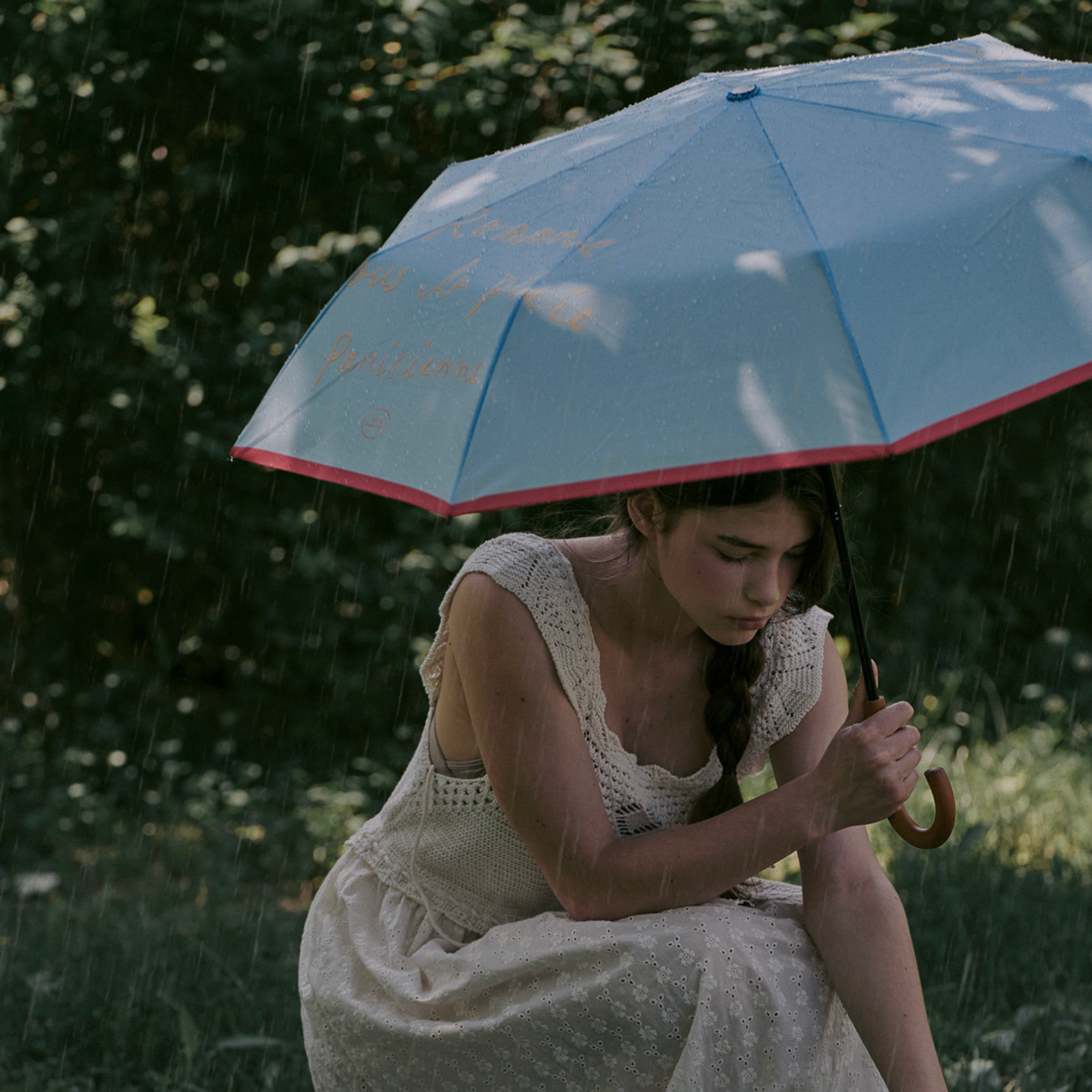 ｜HOTEL PARIS CHILL｜ Chill in Rain Umbrella (Sky)