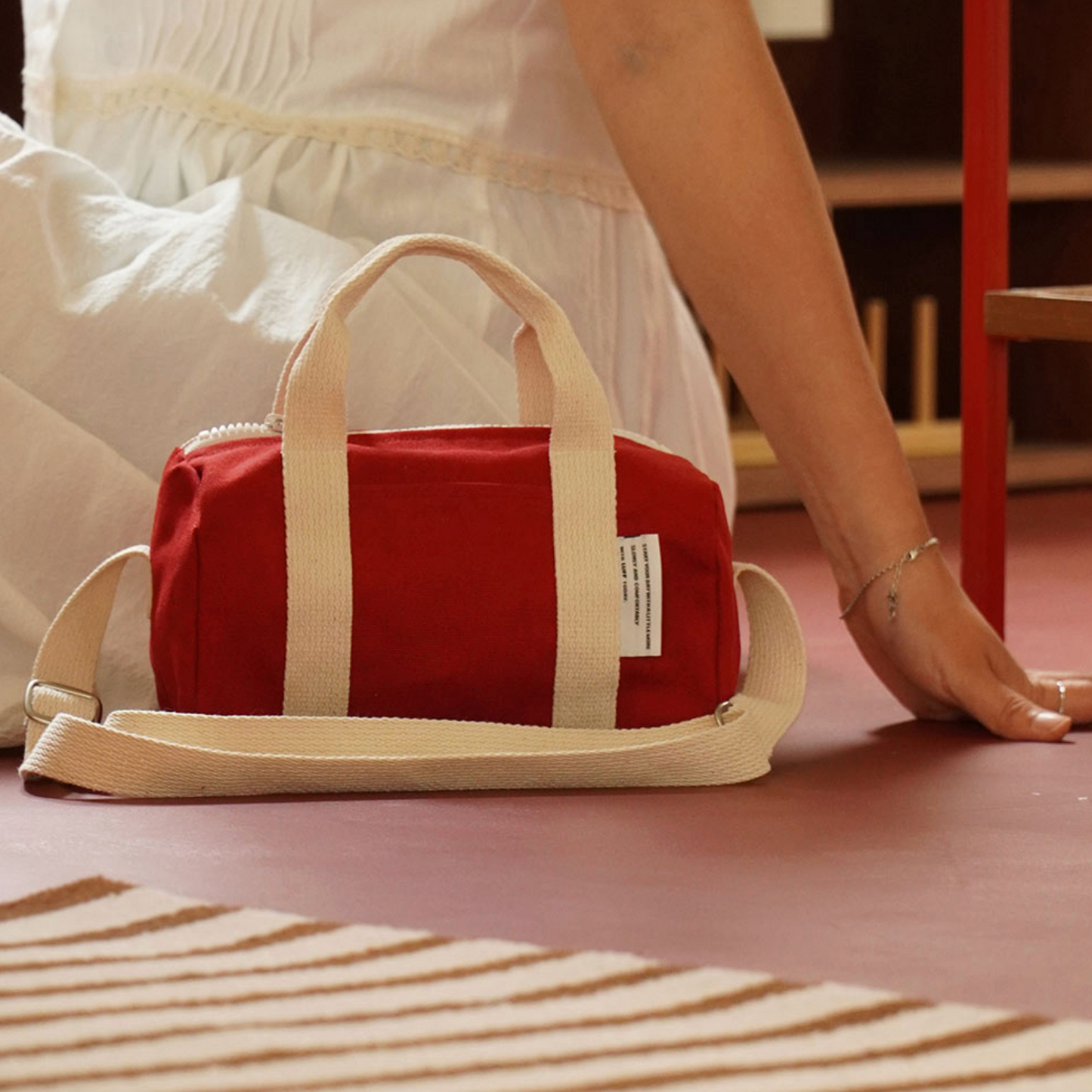 ｜luff｜ Duffle Bag (Mini Red)