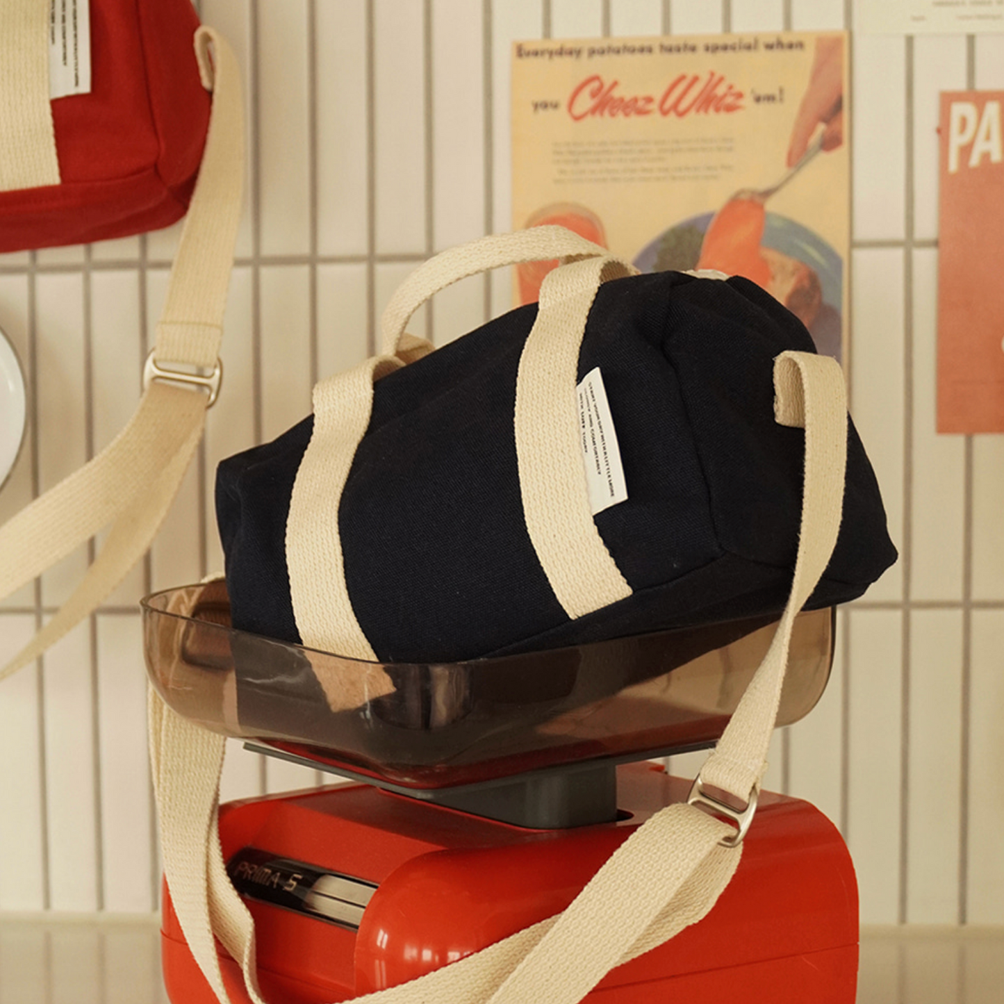 ｜luff｜ Duffle Bag (Mini Navy)