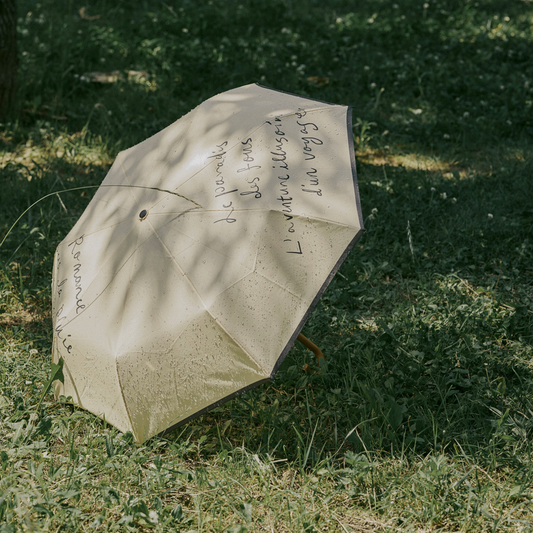 ｜HOTEL PARIS CHILL｜ Chill in Rain Umbrella (Vanilla)