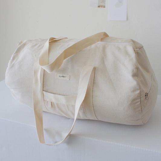 ｜p.palette｜ Travel Duffle Bag - Cotton