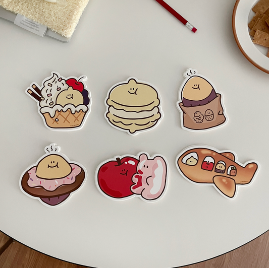 ｜second morning｜ Semo Dessert Postcard