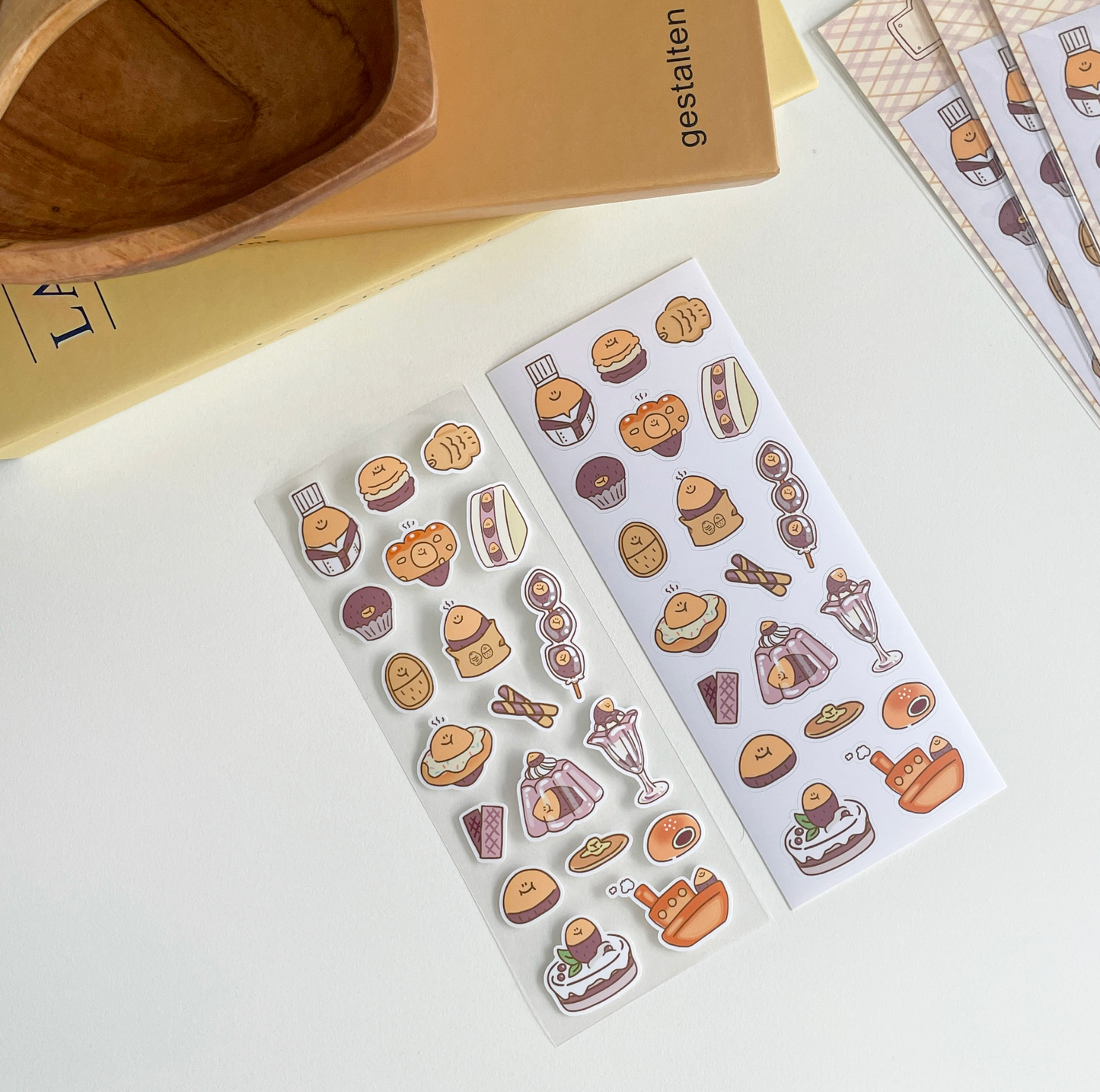｜second morning｜ Semo Bakery Removable Sticker