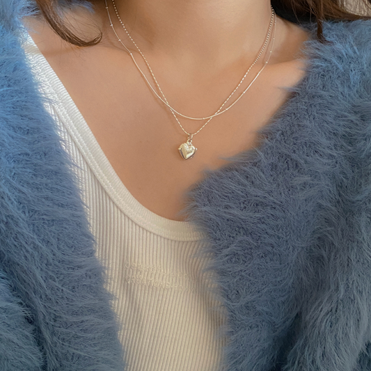 ｜moat｜ Lovely Locket Necklace (silver925)