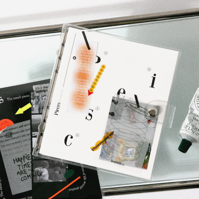 ｜WANNATHIS｜ A6 Pieces 6-hole Binder Set