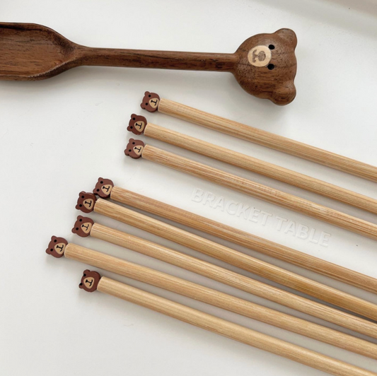 ｜Bracket Table｜ Bear Chopsticks