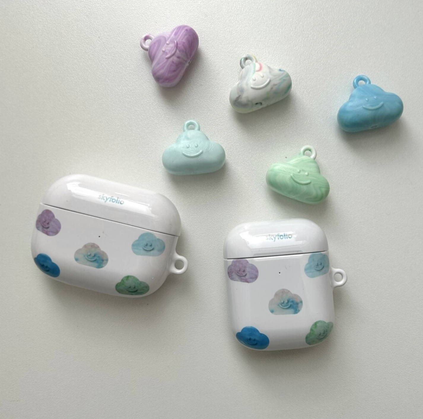 ｜skyfolio｜ Upcycle Pattern AirPods Hard Case