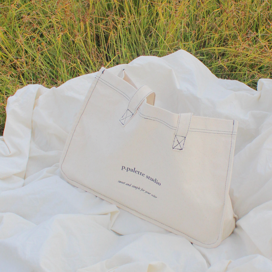 ｜p.palette｜ Stitch Ribbon Bag