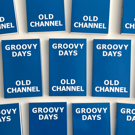 ｜OLD CHANNEL｜ GROOVY DAYS DIARY - BLUE