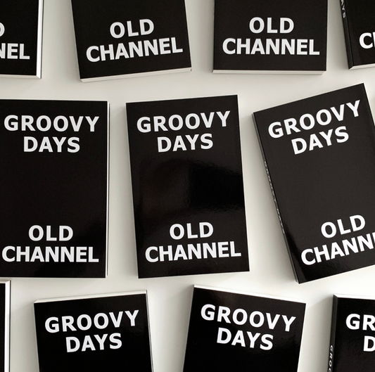 ｜OLD CHANNEL｜ GROOVY DAYS DIARY - BLACK