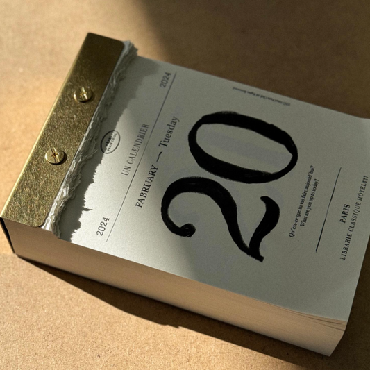 ｜HOTEL PARIS CHILL｜ '24 Daily Calendar Pad (PRE-ORDER)