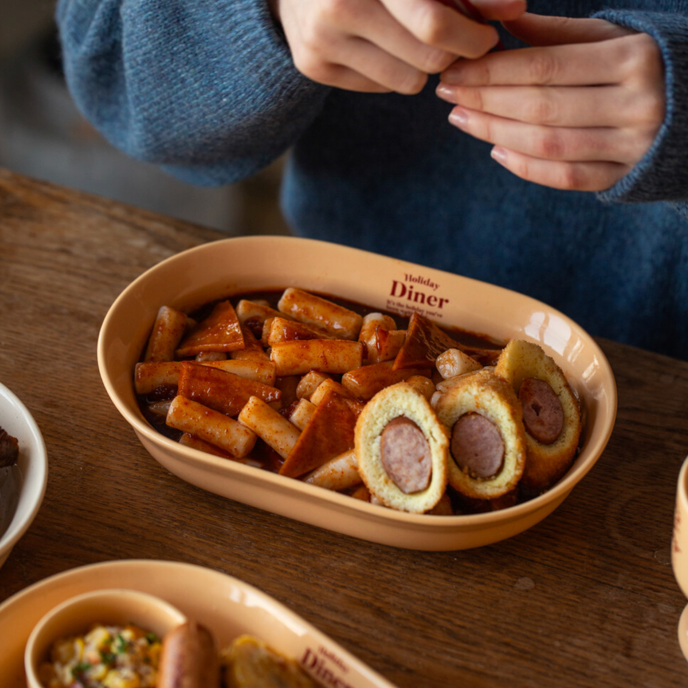 ｜momur｜ ｜weekend 7｜ Diner Oval Bowl (Cheese)