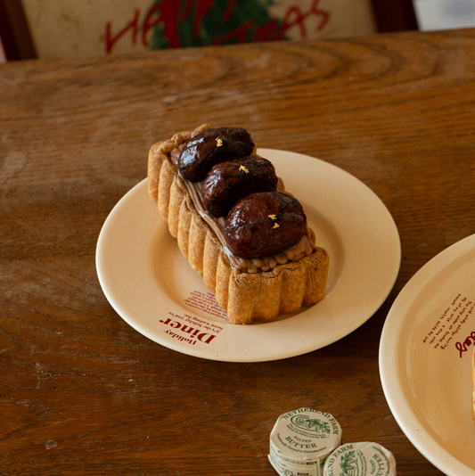 ｜momur｜ ｜weekend 7｜ Diner Saucer Plate (Butter)