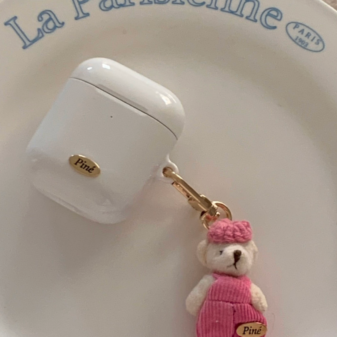｜Pine｜ Blanc Gold AirPods Case