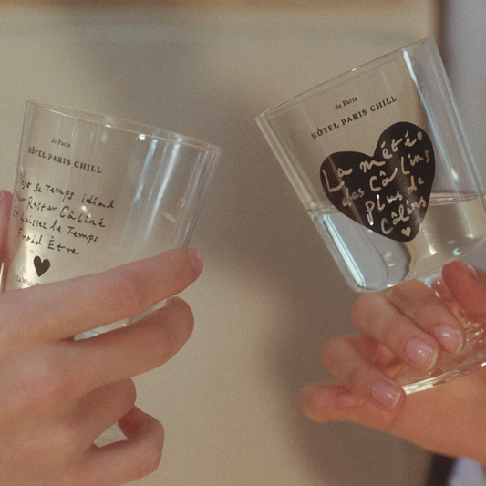 ｜HOTEL PARIS CHILL｜ Cuddle Weather Wine Glass (SET)
