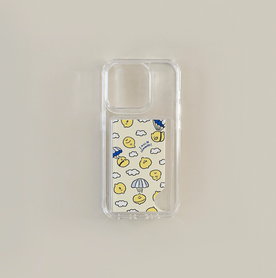 ｜second morning｜ Skydiving Jelly Hard Card Case