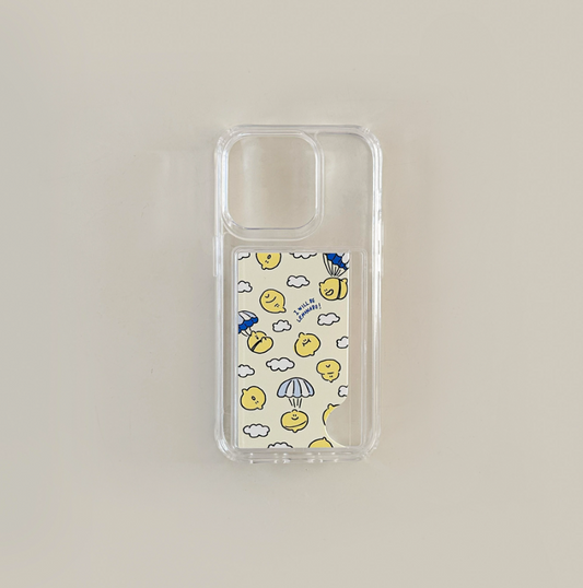 ｜second morning｜ Skydiving Jelly Hard Card Case