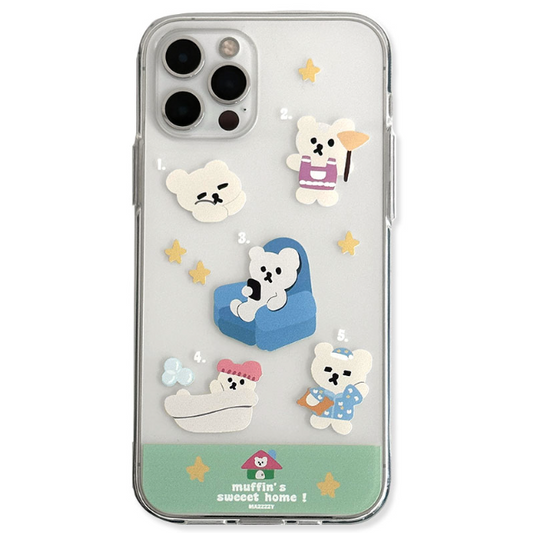 ｜MAZZZZY｜ Muffin's Sweet Home Jelly Phone Case