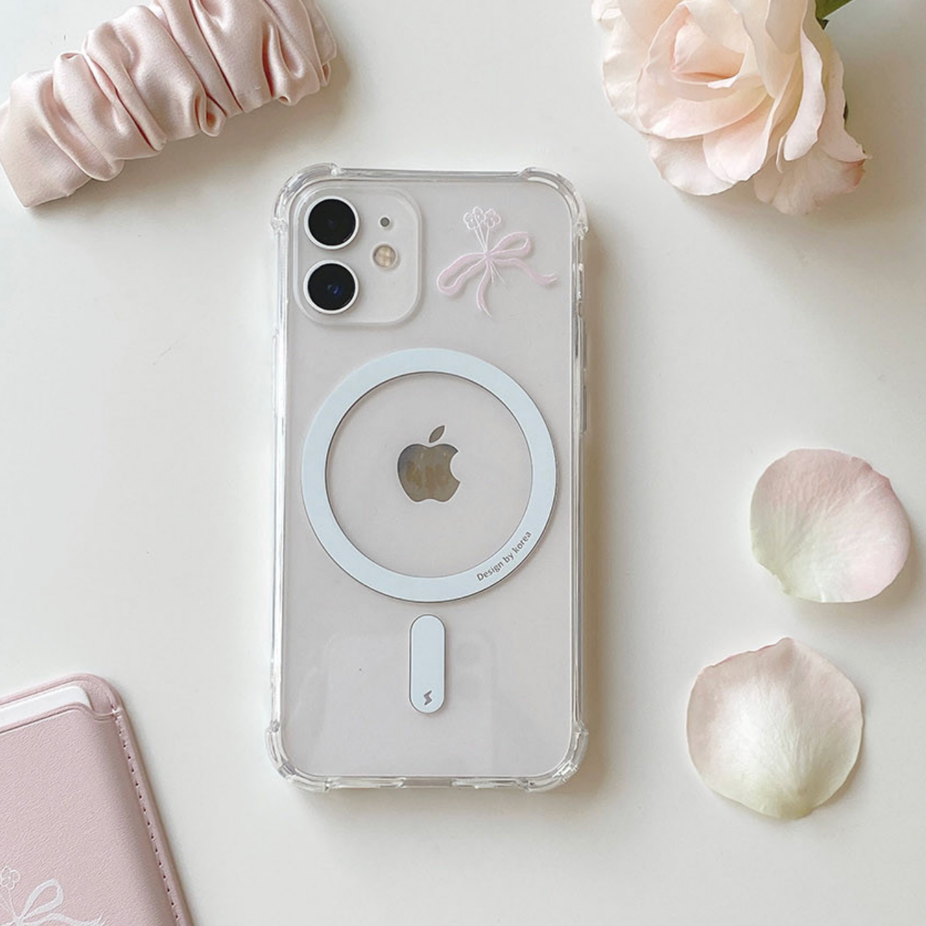 ｜Romantic Mood｜ Ribbon Bow MagSafe Case