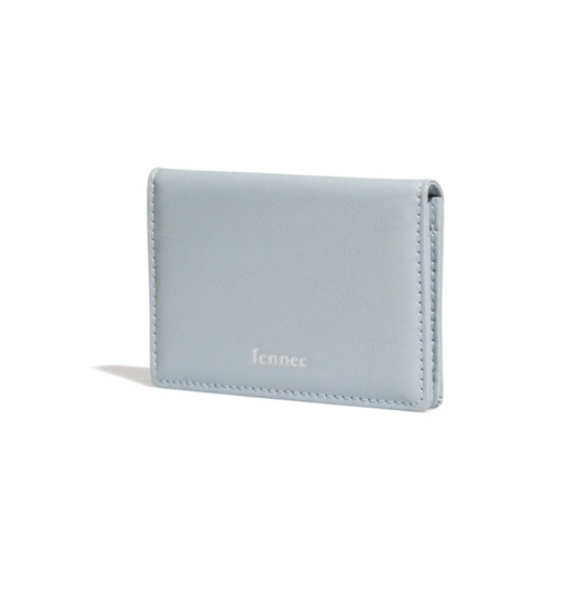 ｜Fennec｜ CRINKLE SOFT CARD CASE - MID GREY