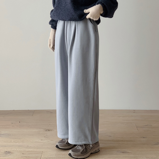 ｜SLOWAND｜ # SLOWMADE Winter Two Way Jogger Fleece-Lined Pants