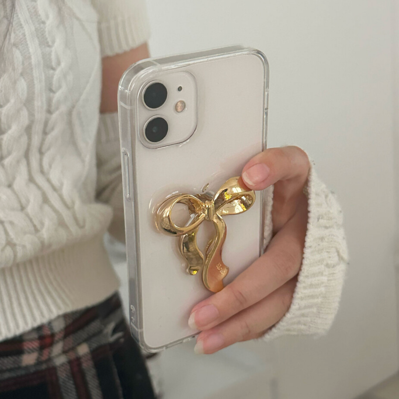 ｜Aicu Studio｜ Our Ribbon Gold Phone Case (PRE-ORDER)