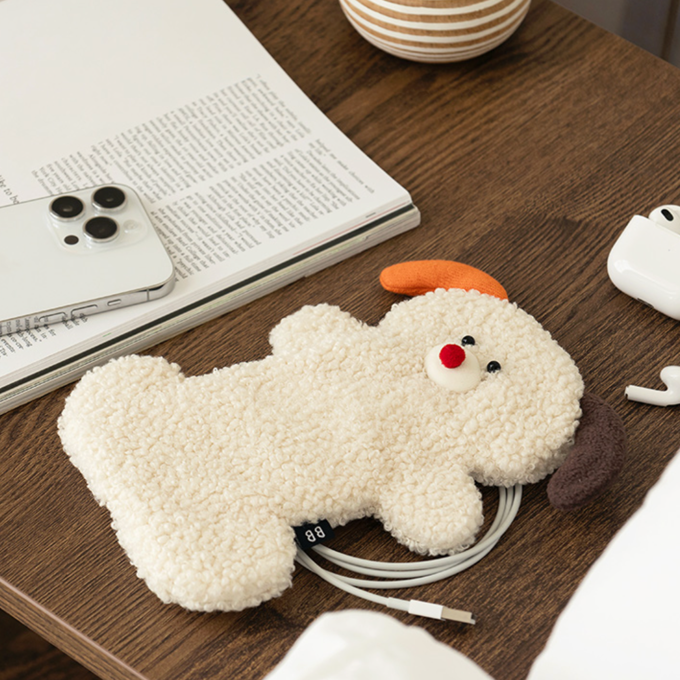 ｜Brunch Brother｜ Fluffy Pencil Case