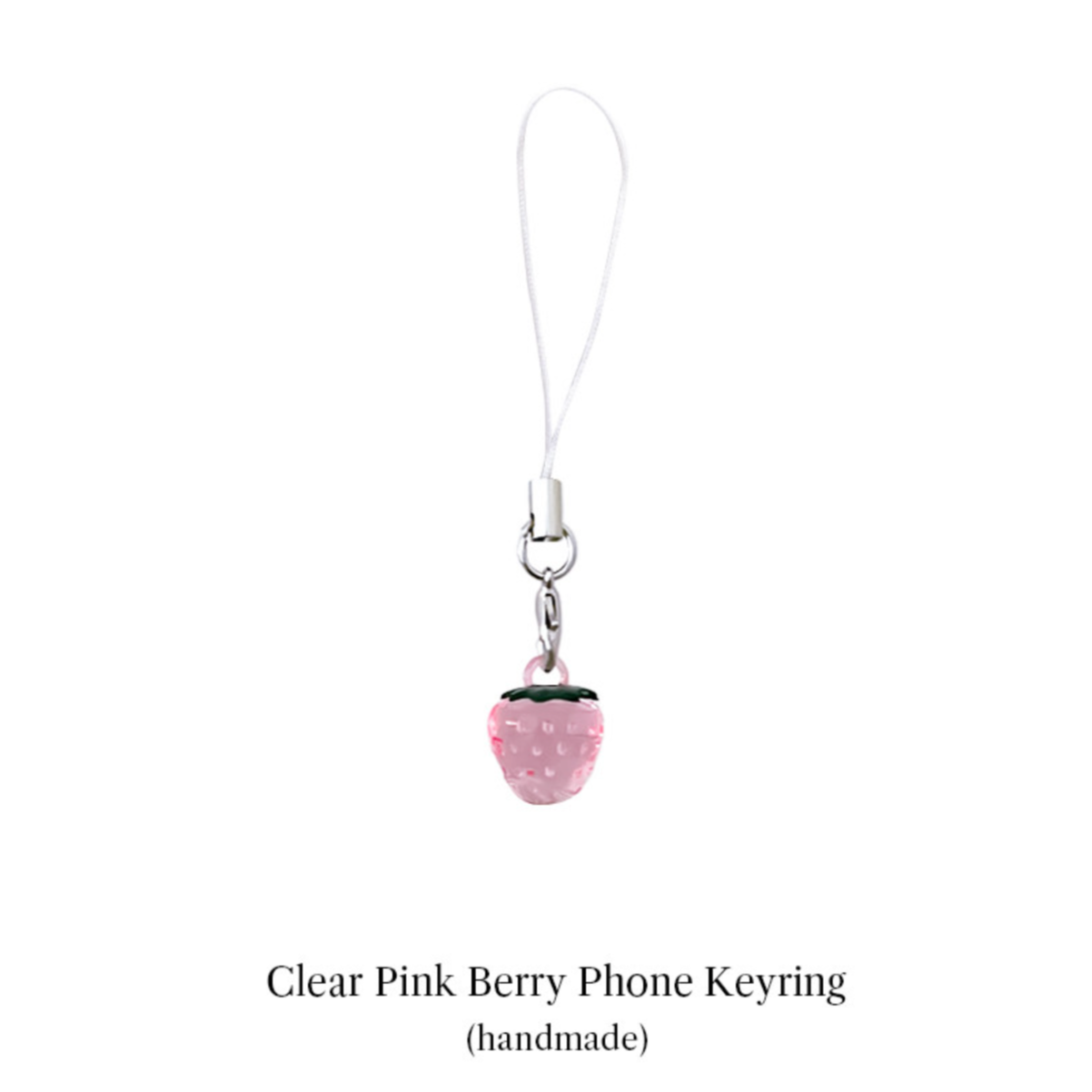 ｜Peakdrawing｜ Pink Berry Keyring String