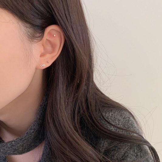 ｜SOYE PI-NE｜ Infinite Ball Piercing Set (3pcs)