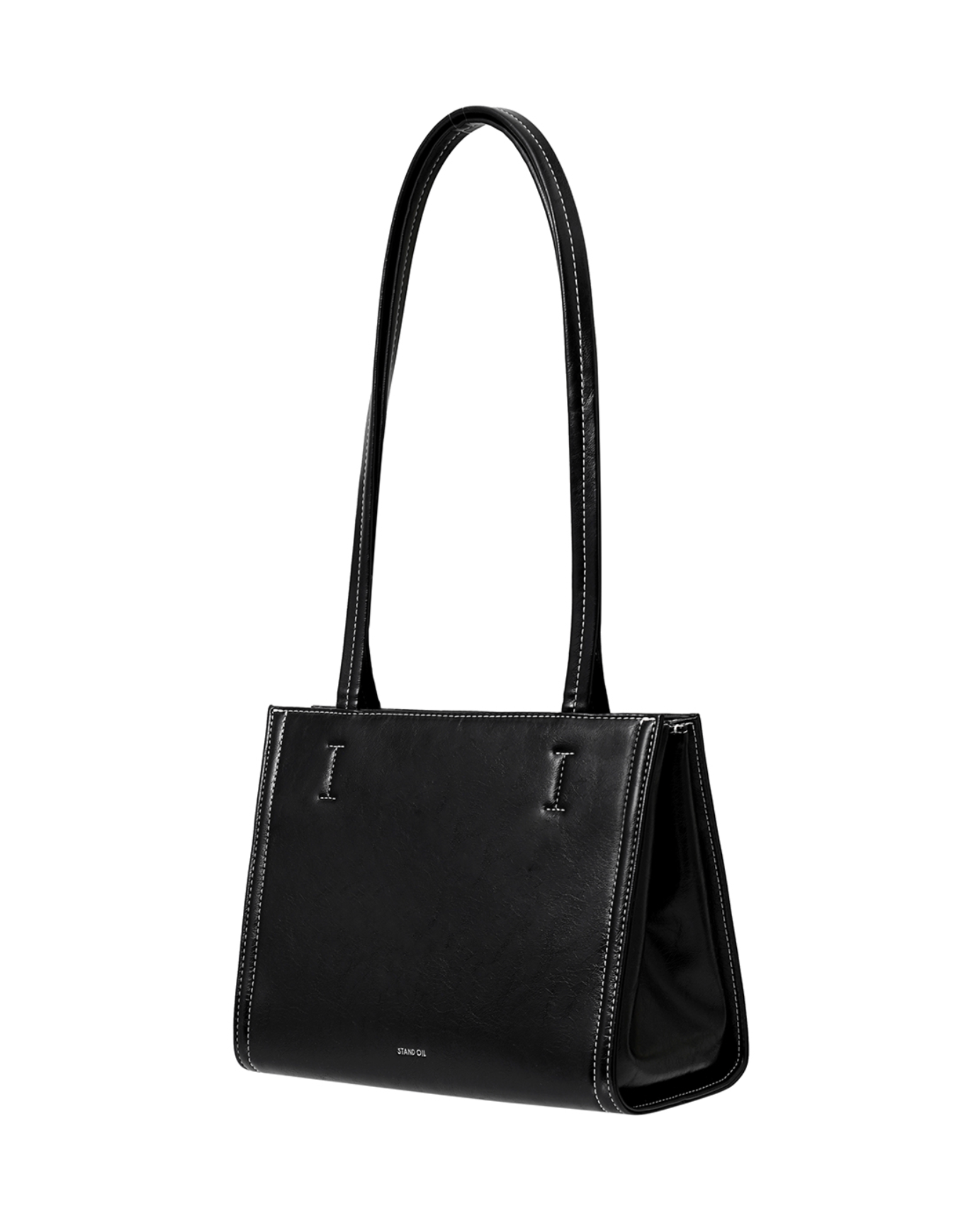 ｜STAND OIL｜ Oblong Bag Mini (Stitch Black)