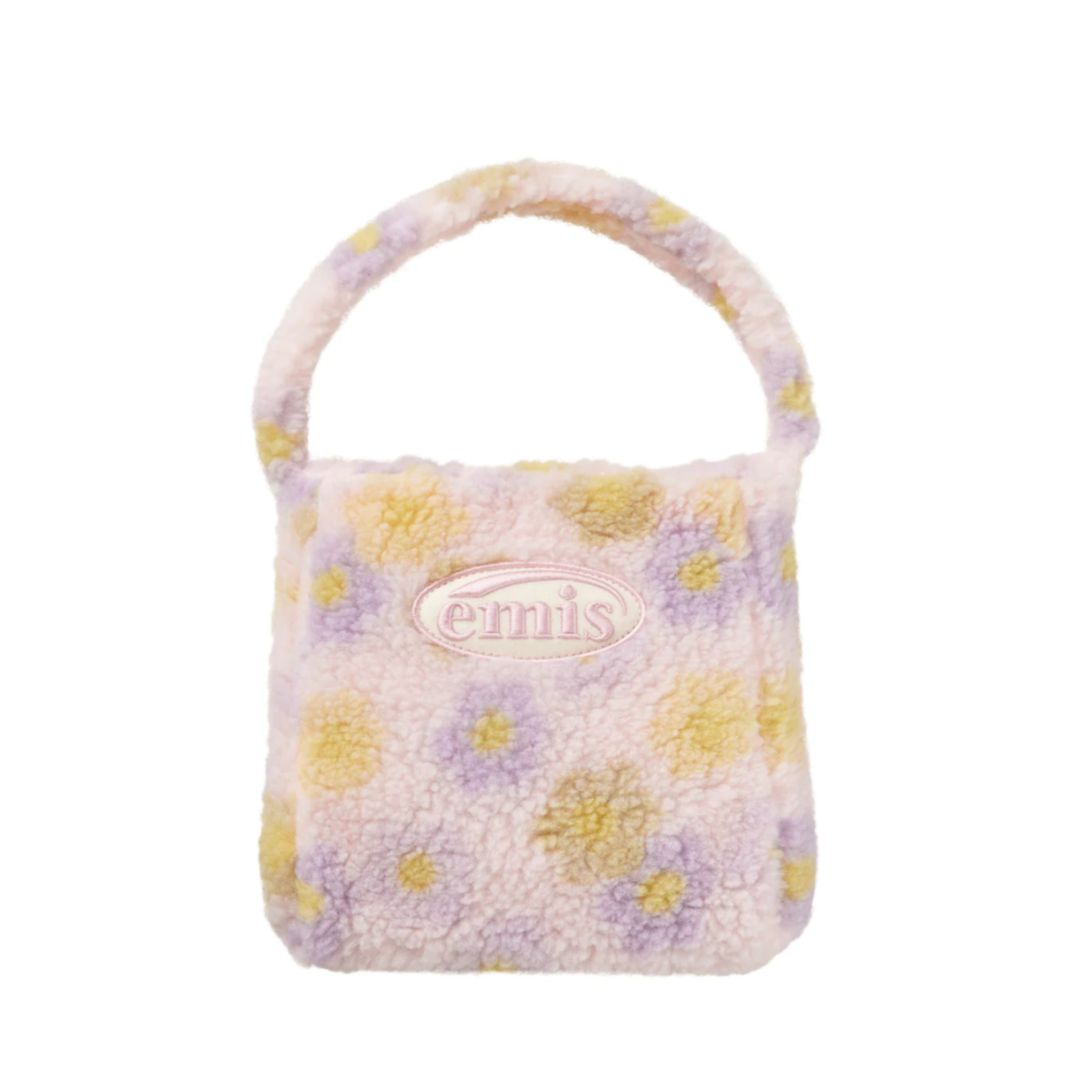 ｜emis｜ FLOWER BOUCLE SQUARE BAG