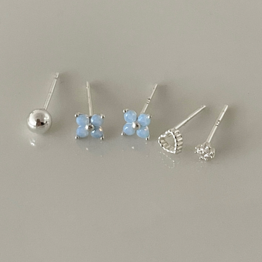 ｜DUNGEUREON｜ Flower Earrings Set