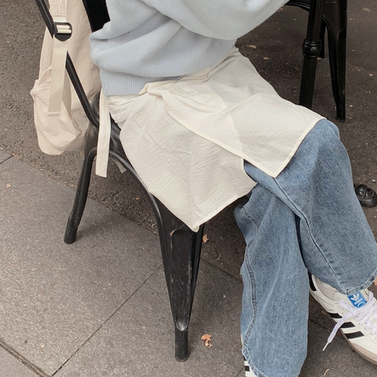 ｜SLOWAND｜ # SLOWMADE Layering Wrap Skirt