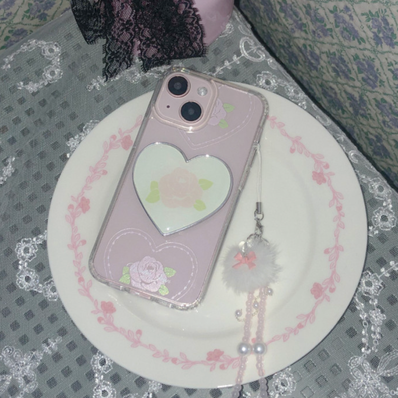 ｜WATERJEAN｜ Rose Garden (ver.3) Jelly Hard Case