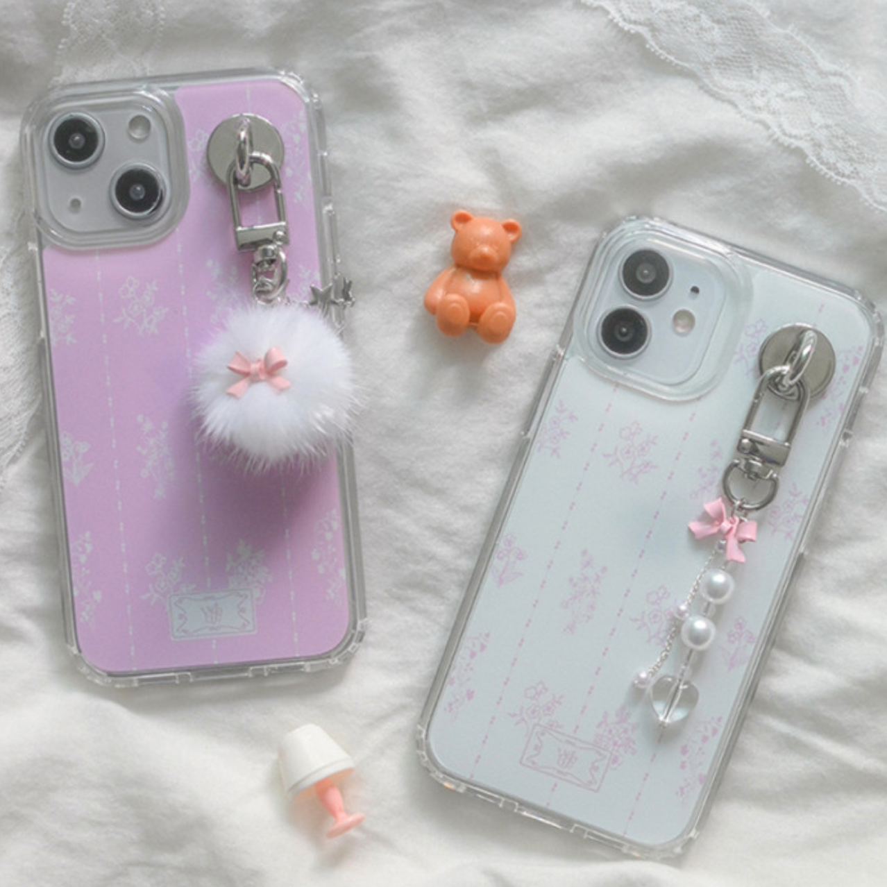 ｜WATERJEAN｜ Flower Jelly Hard Case