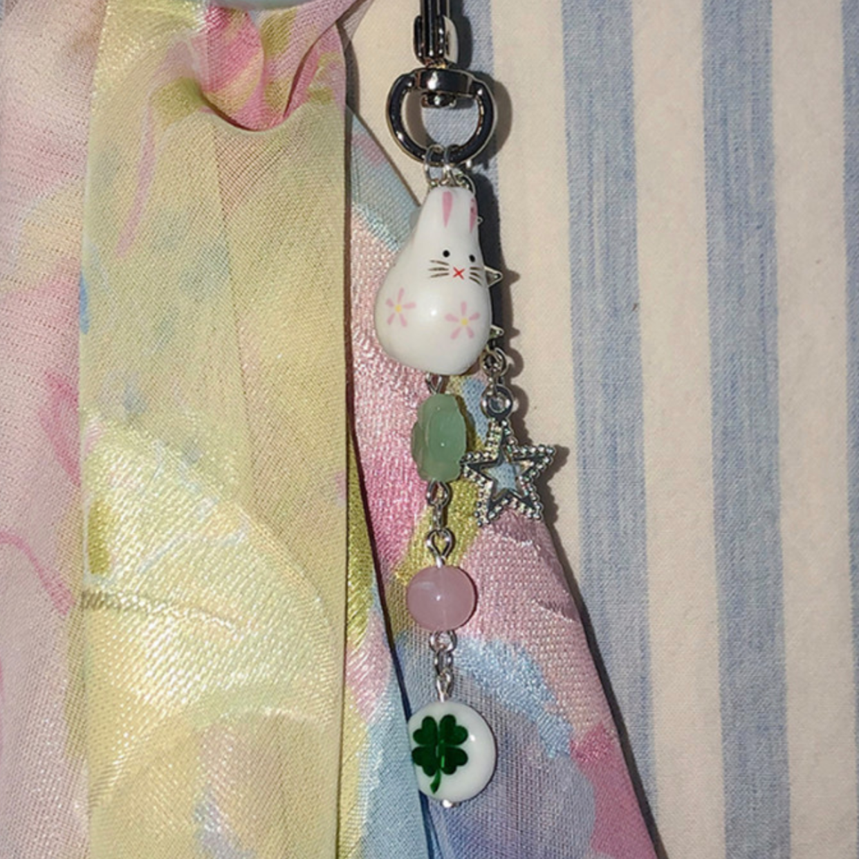 ｜WATERJEAN｜ Lucky Bunny Keyring