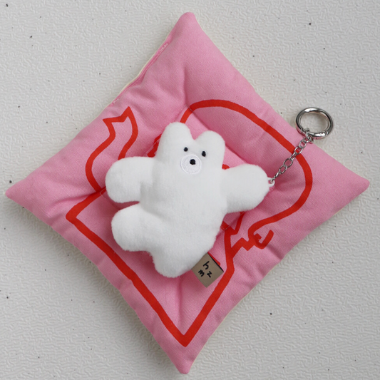 ｜hozumi｜ Ghost Bear Keyring