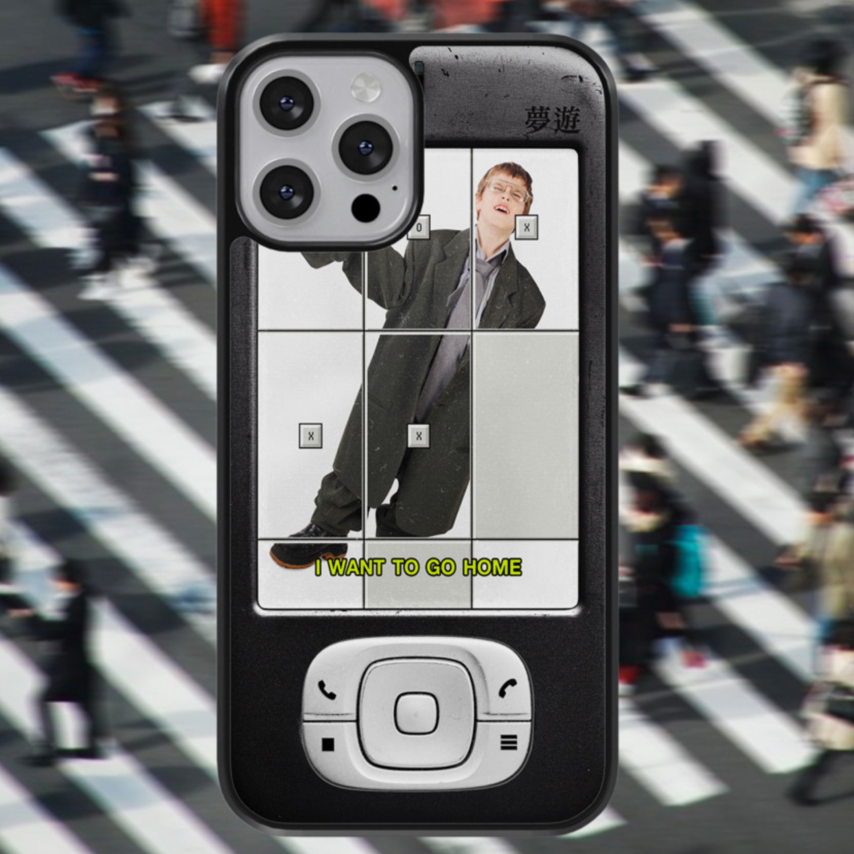 ｜monguroom｜ Dumb Phone Case (kid ver.)