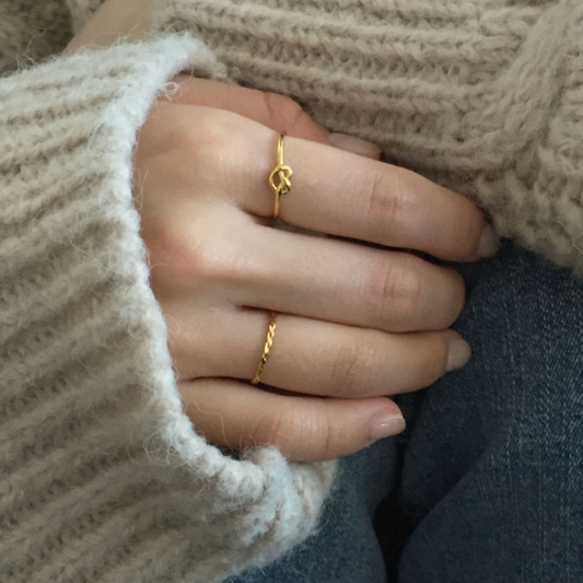 ｜DUNGEUREON｜ 925 Silver Bandy Heart Ring