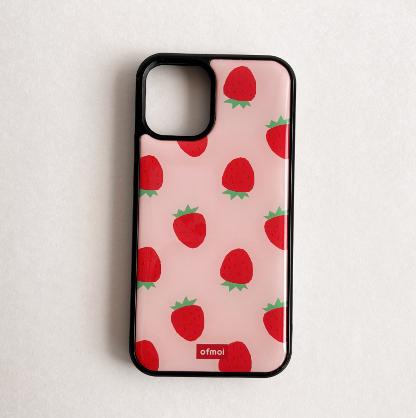 ｜ofmoi｜ Strawberry Epoxy Phone Case