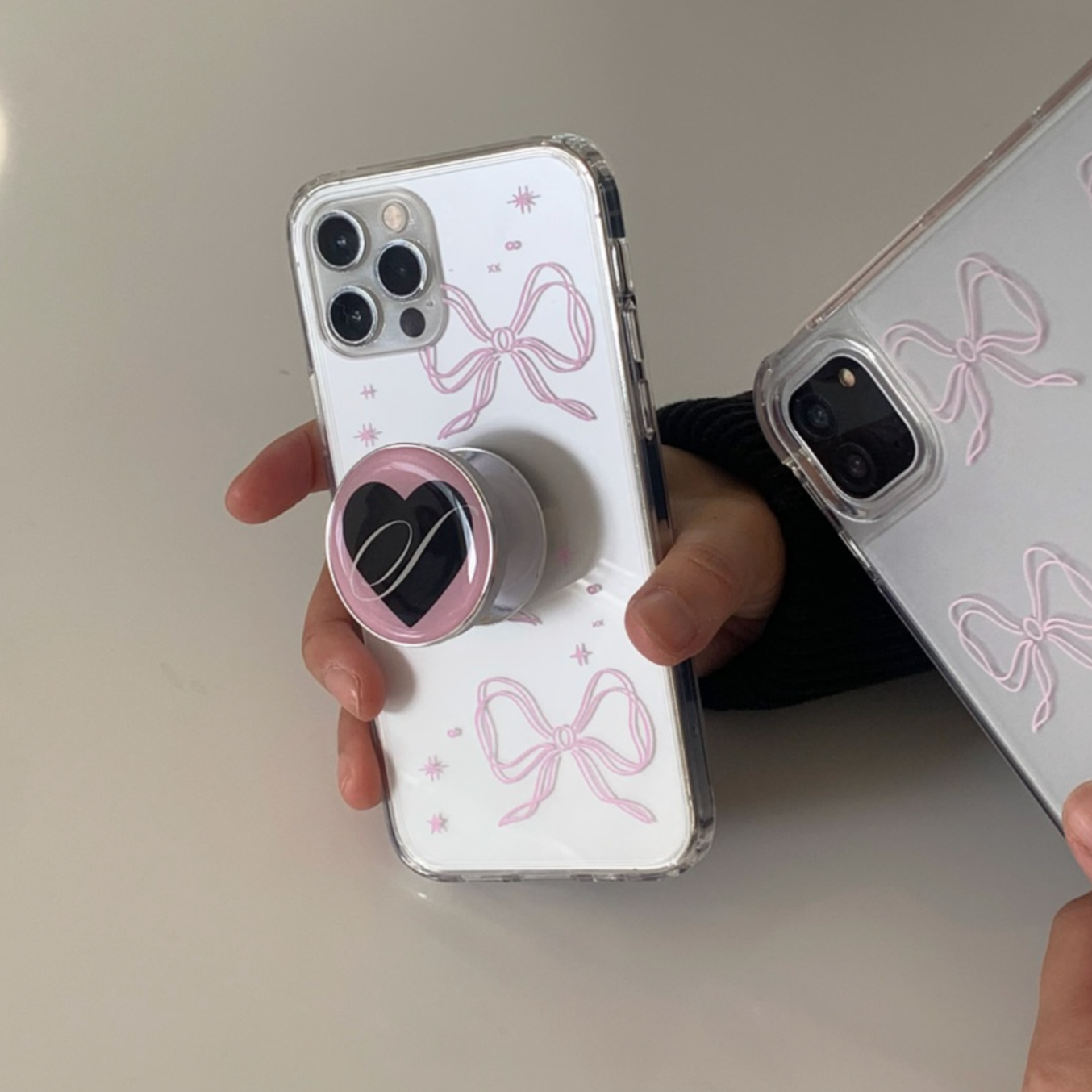 ｜SWEEAR｜ PURE RIBBON CASE (Jelly Hard Case / MagSafe Case)