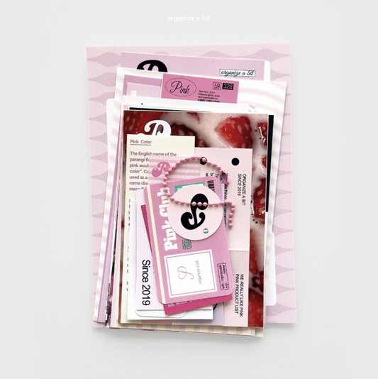 ｜oab studio｜ Tone Pack Pink Sticker Pack