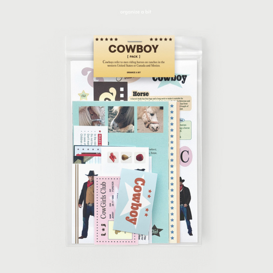 ｜oab studio｜ Cowboy Sticker Pack