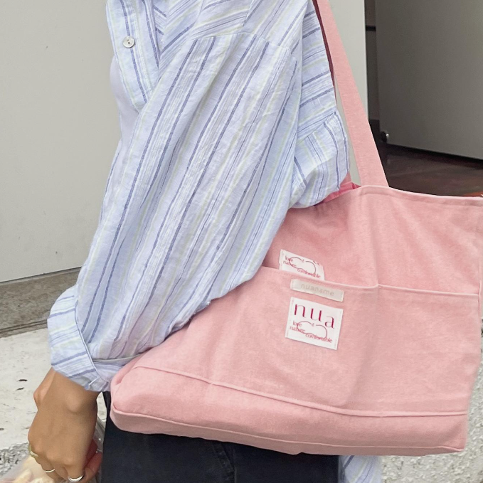 ｜nuaname｜ Pink Eco Bag