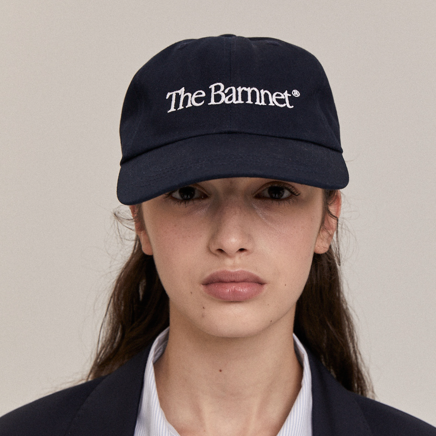 ｜the Barnnet｜ Navy Logo Ball Cap (PRE-ORDER)
