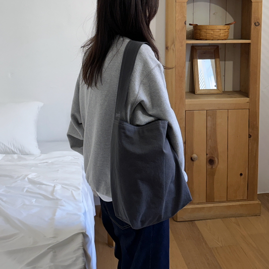 ｜noh｜ Basic bag Charcoal (S size)