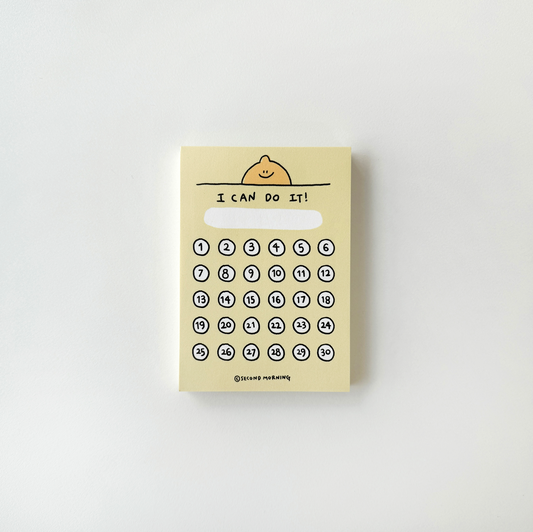 ｜second morning｜ I Can Do It Memopad